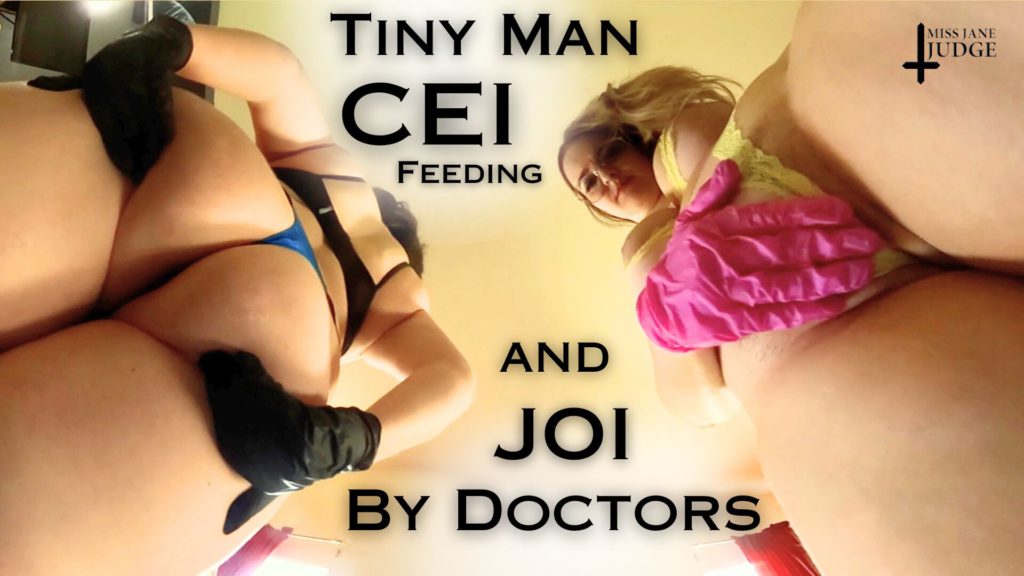 Tiny Man CEI Feeding and JOI by Doctors