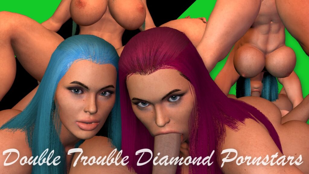 DOUBLE TROUBLE WITH DIAMOND LEVEL PORNSTARS