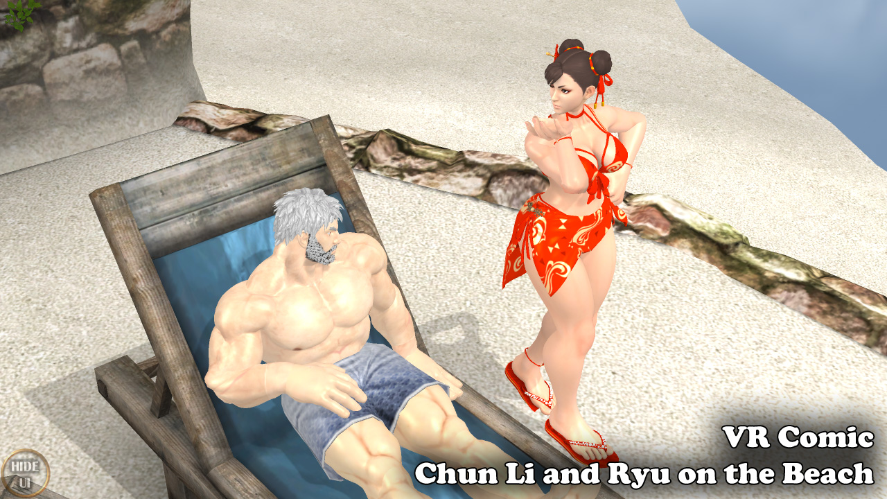 Chun Li and Ryu's Trip to the Beach (A XXX Parody)