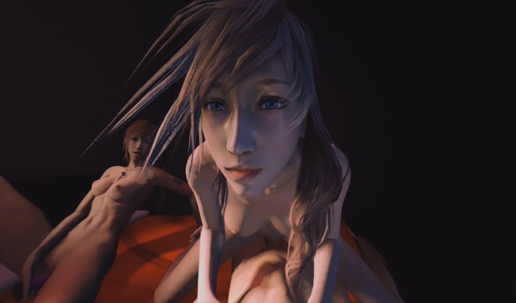 Final Fantasy – Lightning and Serah Double Team You – Part 2 (A XXX Parody)