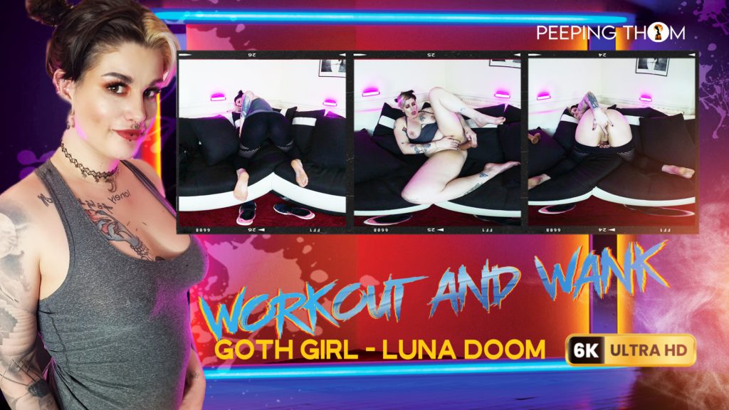 Goth Girl – Workout And Wank