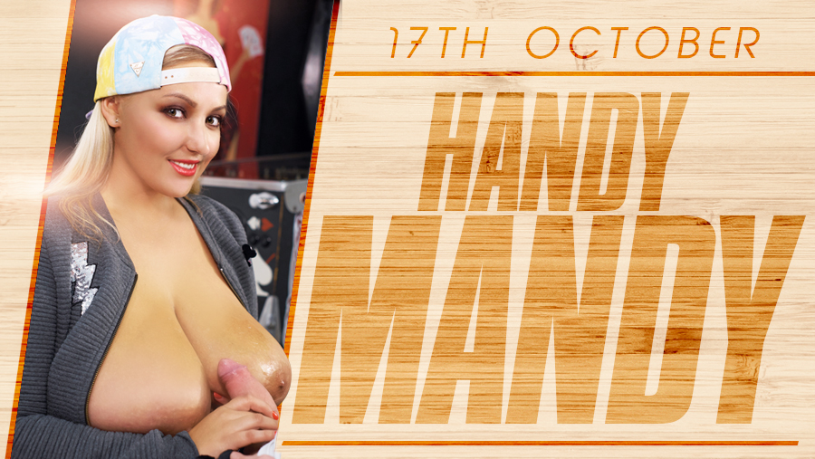 Handy Mandy - Huge Boob Blonde