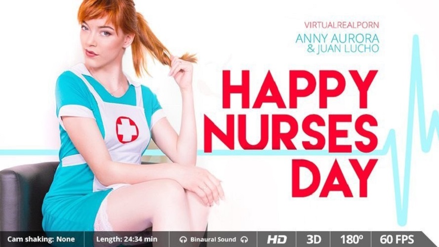 Happy Nurses Day - Beautiful Stockings Nurse Costume VR Porn