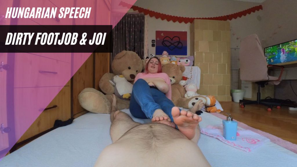 Hungarian Speech – Dirty Footjob & JOI