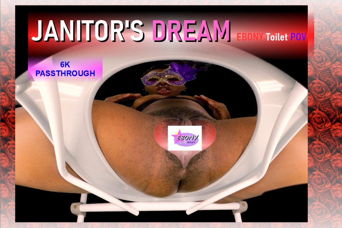 Janitors Dream - Ebony Toilet POV [Passthrough]