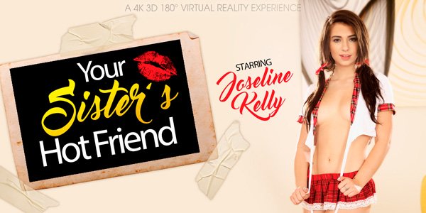 Your Sister’s Hot Friend – Hot Teen Brunette Sex VR