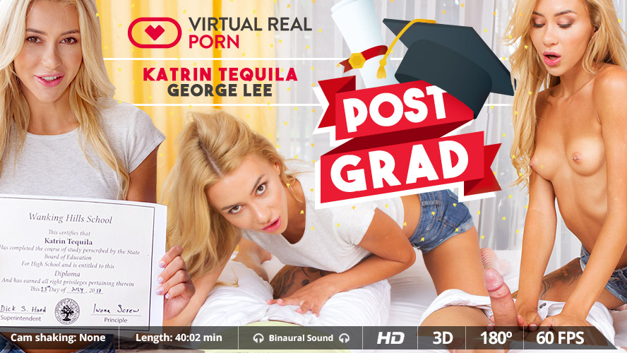 Post Grad – Russian Chick Virtual Reality Anal Creampie