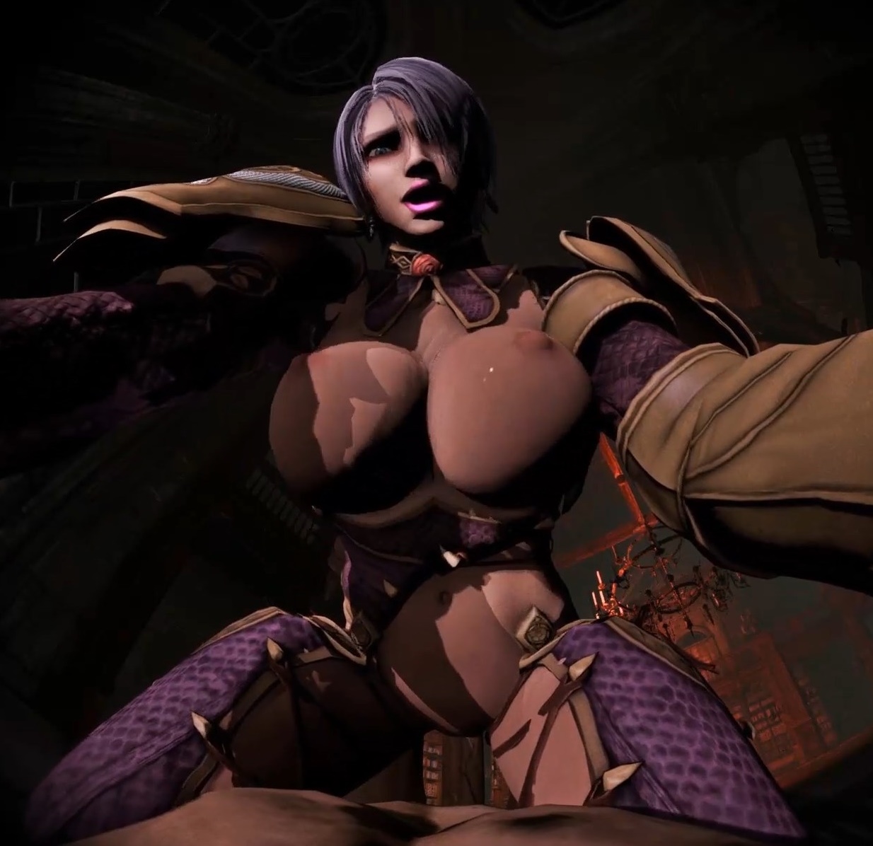 Soul Calibur - Ivy Valentine Riding (A XXX Parody)