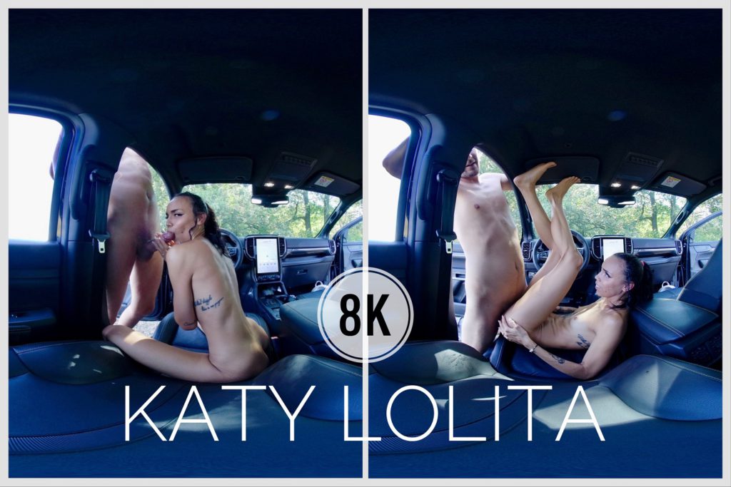 Sex With Katy In The Car From Another Point Of View