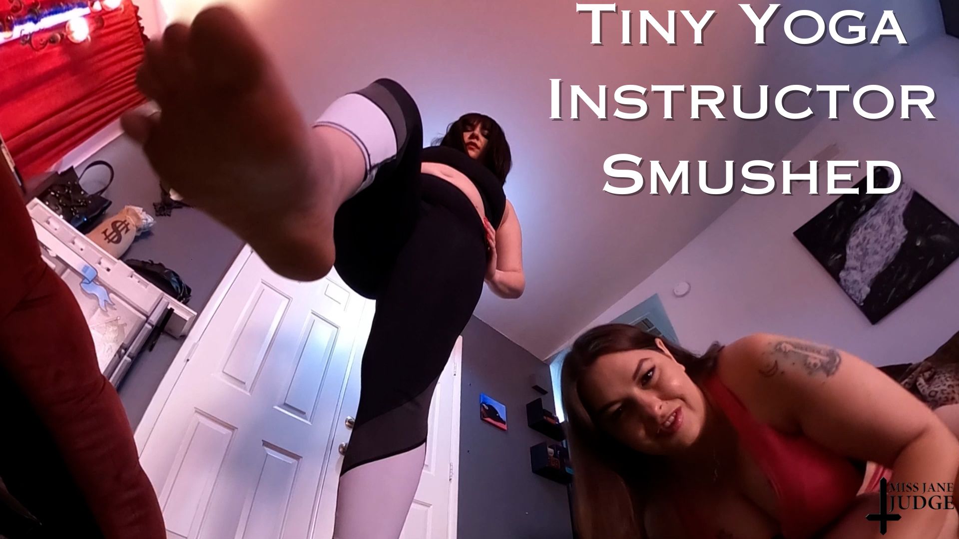 Tiny Yoga Instructor Smushed