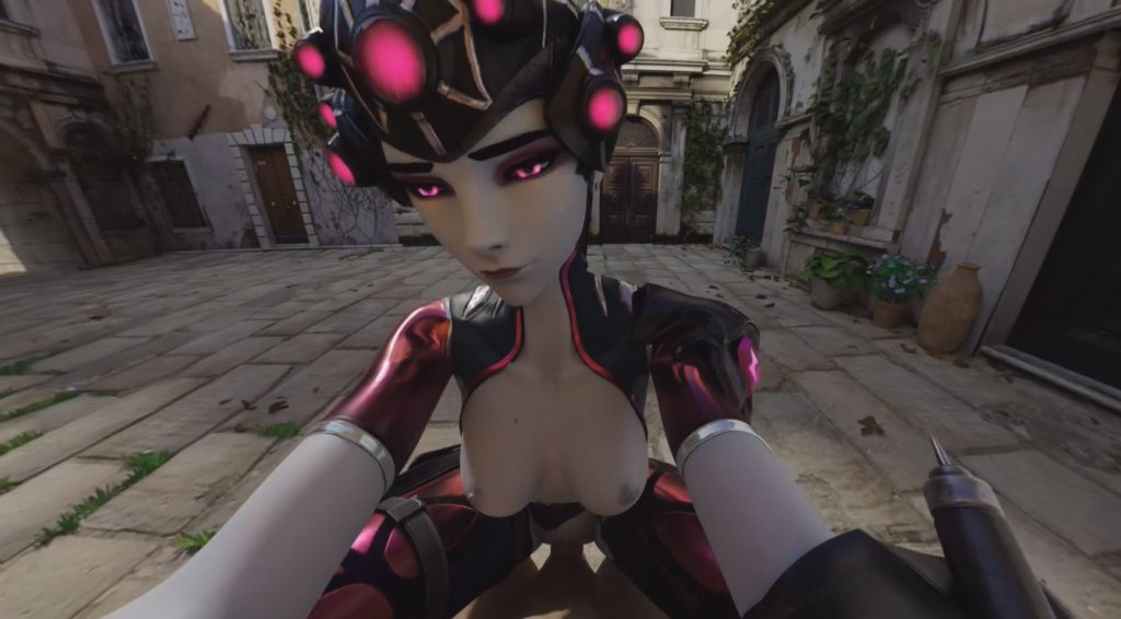 Widowmaker – seated sex (A XXX Parody)