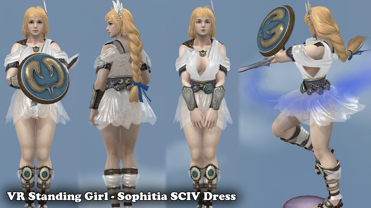 VR Standing Girl - Soulcalibur IV Sophitia (A XXX Parody)