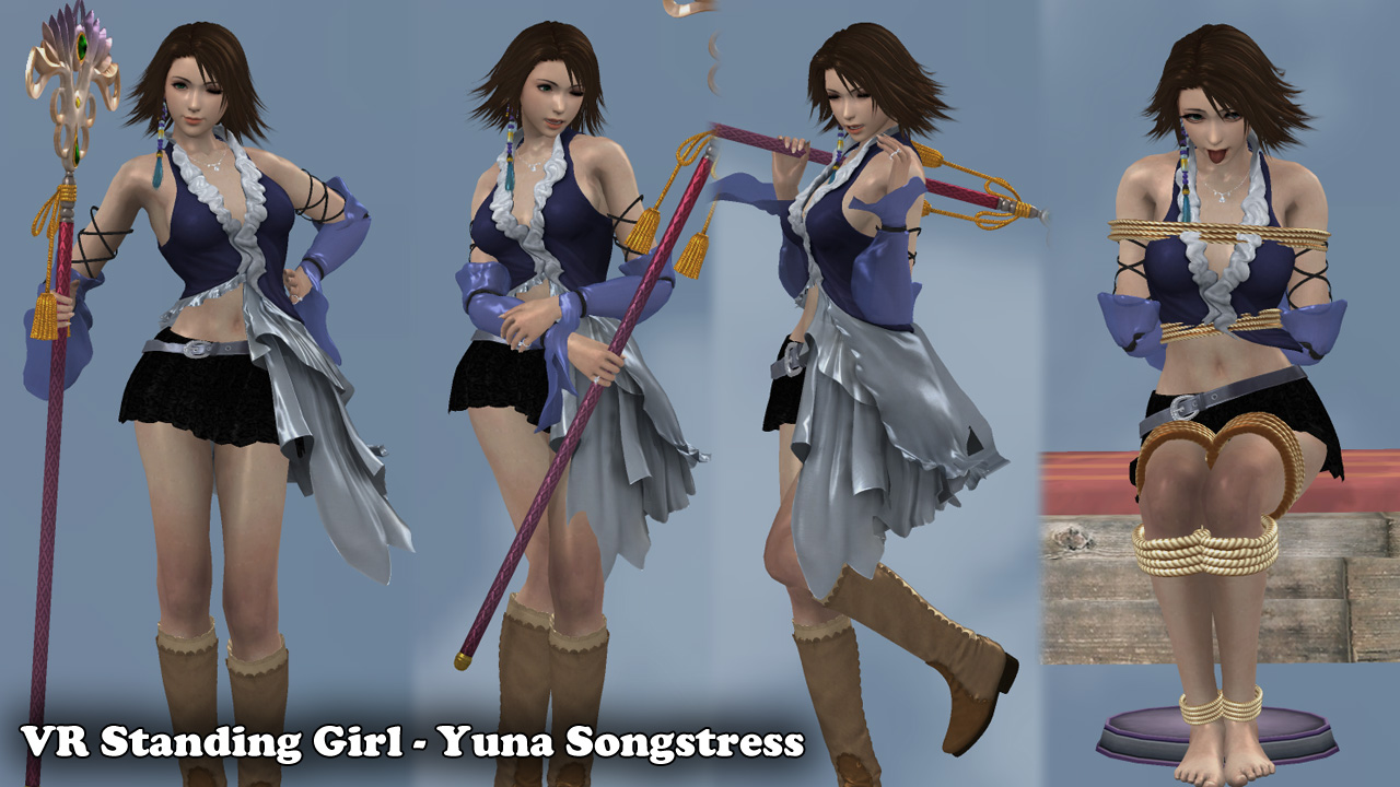 VR Standing Girl – Songstress Yuna (A XXX Parody)