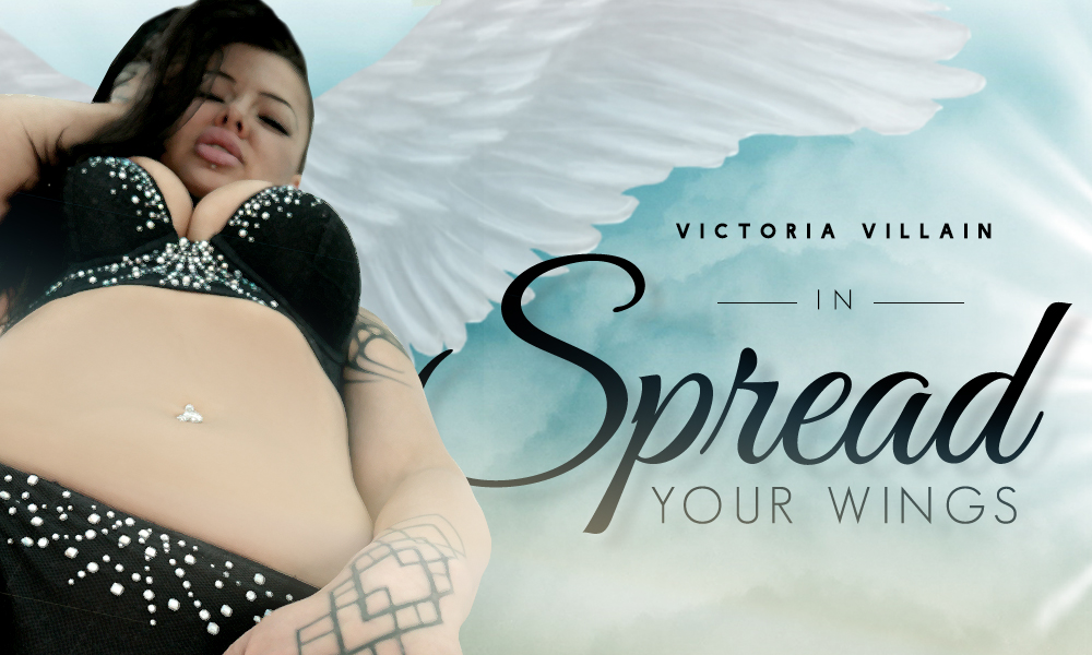 Spread Your Wings – Victoria Villain’s 1st Time On Camera! For Publishing KINKY